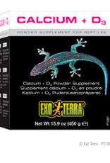 Exo Terra Exo Terra Calcium + D3 Powder Supplement - 3.2 oz / 90 g