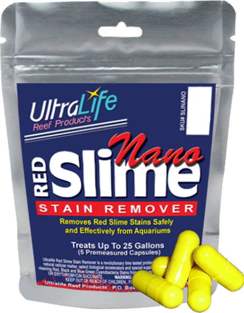 Ultralife Ultralife Red Slime Stain Remover - Nano - 25 Gal