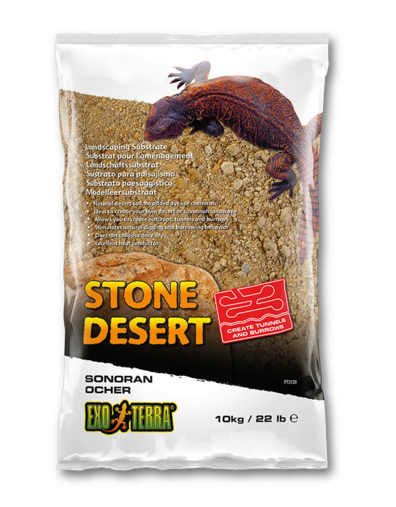 Exo Terra Exo Terra Stone Desert Substrate - Sonoran Ocher - 5 kg (11 lbs)