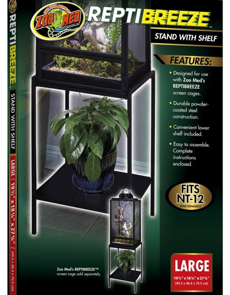ReptiBreeze Stand with Shelf - Small