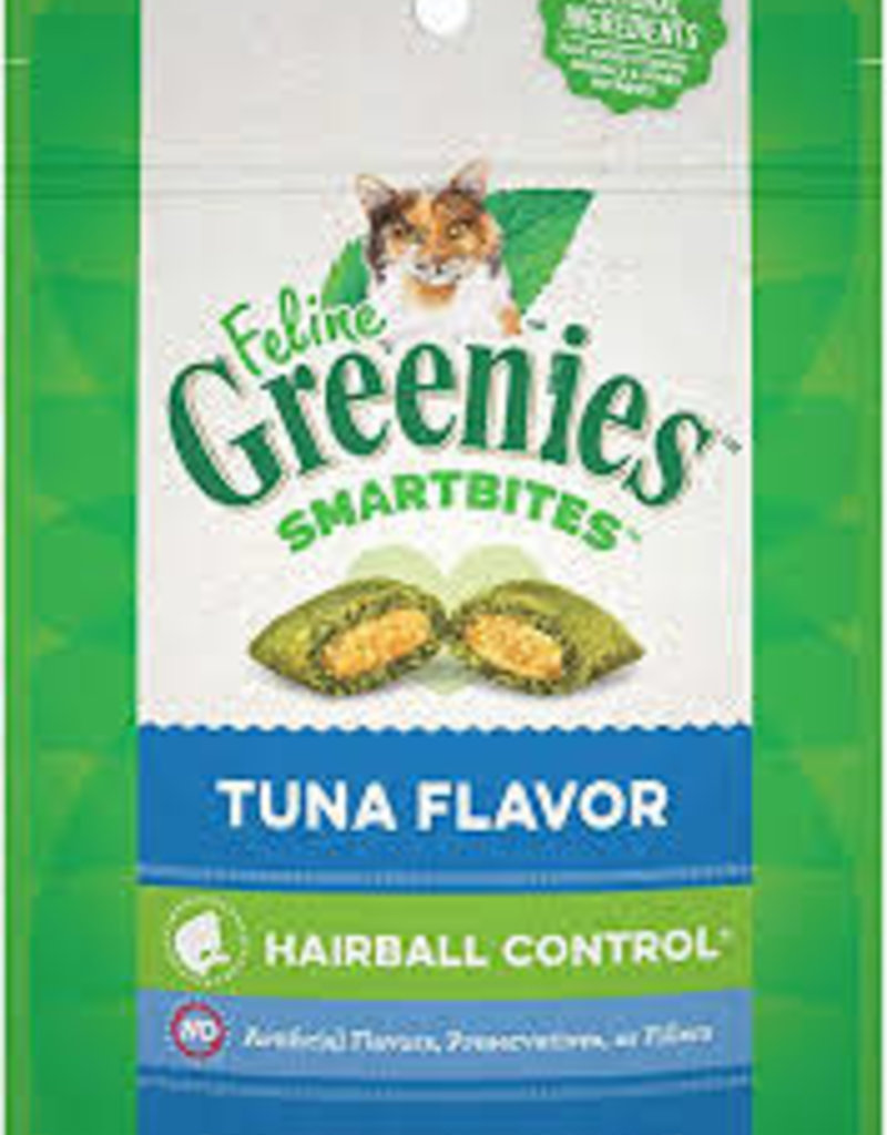 Greenies Greenies Feline Smartbites Hairball Control Tuna 2.1oz