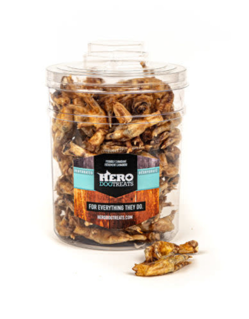 hero Bulk - Dehydrated Chicken Feet 1pc.