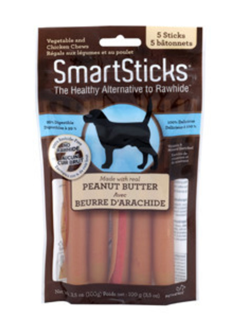 Smart Bones SmartSticks Peanut Butter, 5 pack