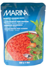 Marina Marina Decorative Aquarium Gravel Orange - 450 g (1 lb)