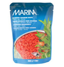 Marina Marina Decorative Aquarium Gravel Orange - 450 g (1 lb)