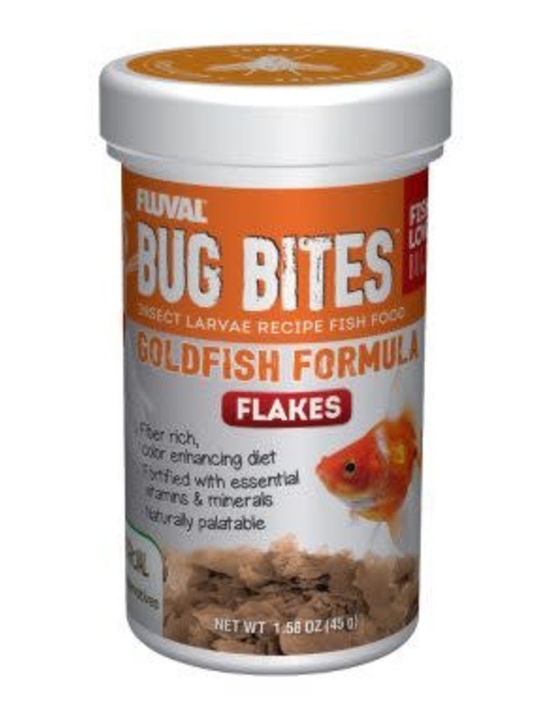 Fluval Fluval Bug Bites Goldfish Flakes 45g