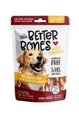 Zeus Better Bones - BBQ Chicken Flavor - Chicken-Wrapped Twists - 10 pack