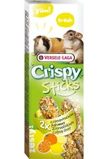 Versele Laga Versele Laga Crispy Sticks Rabbit/Guinea Pig Fruit 2x55g