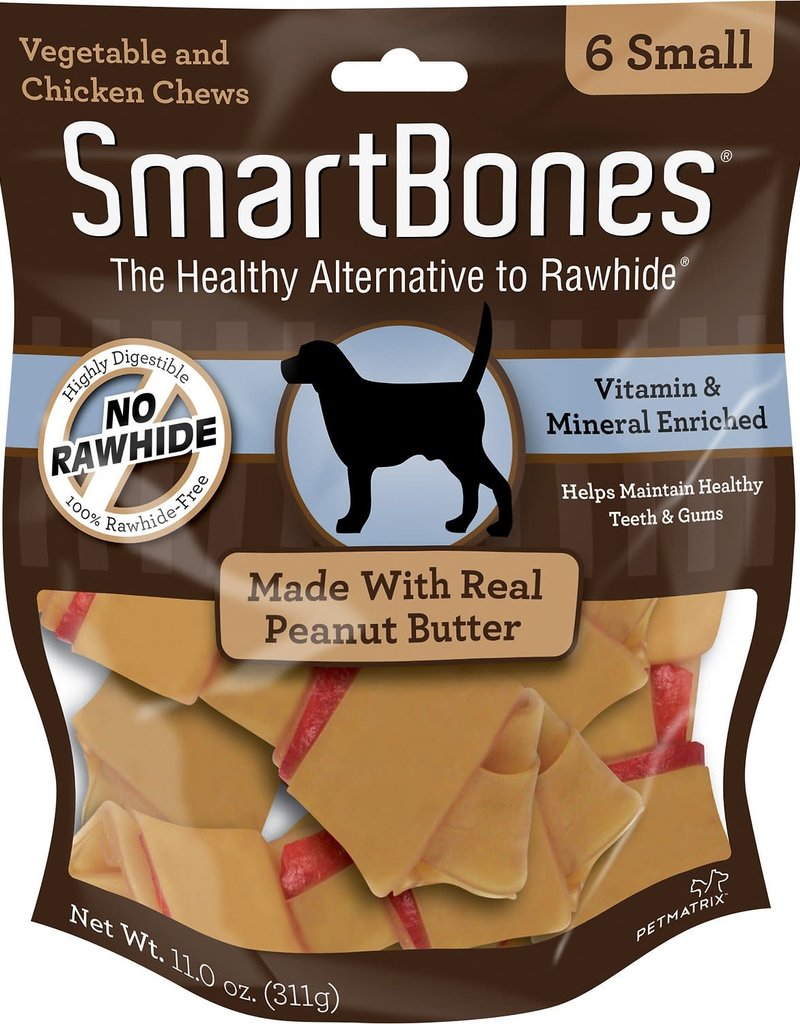 Smart Bones SmartBones Peanut Butter Small 6 Pack