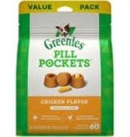 Greenies Pill Pockets Dog Chicken 15.8oz Capsule