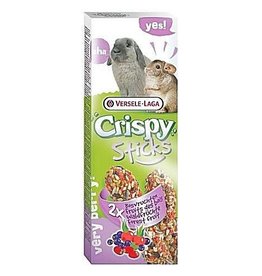 Versele Laga Versele Laga Crispy Sticks Rabbit/Chinchilla Forest Fruit 2x55g