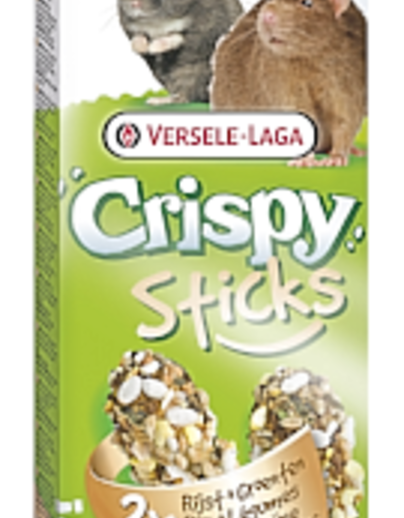 Versele Laga Versele Laga Crispy Sticks Hamster/Rat Rice & Vegetables Flavour 2x55g