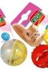 riga Riga Cat Toy - Plastic Ball with Bells