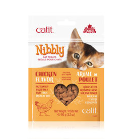 Catit Catit Nibbly Cat Treats - Chicken Flavour - 90 g