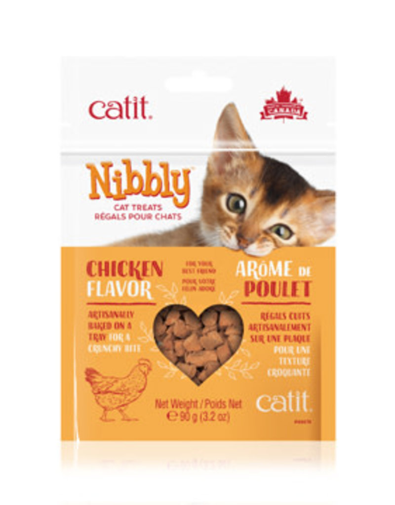 Catit Catit Nibbly Cat Treats - Chicken Flavour - 90 g