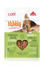 Catit Catit Nibbly Cat Treats - Chicken & Liver Flavour - 90 g
