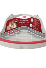 Living World Small Animal Corner Litter Pan Grey - Large