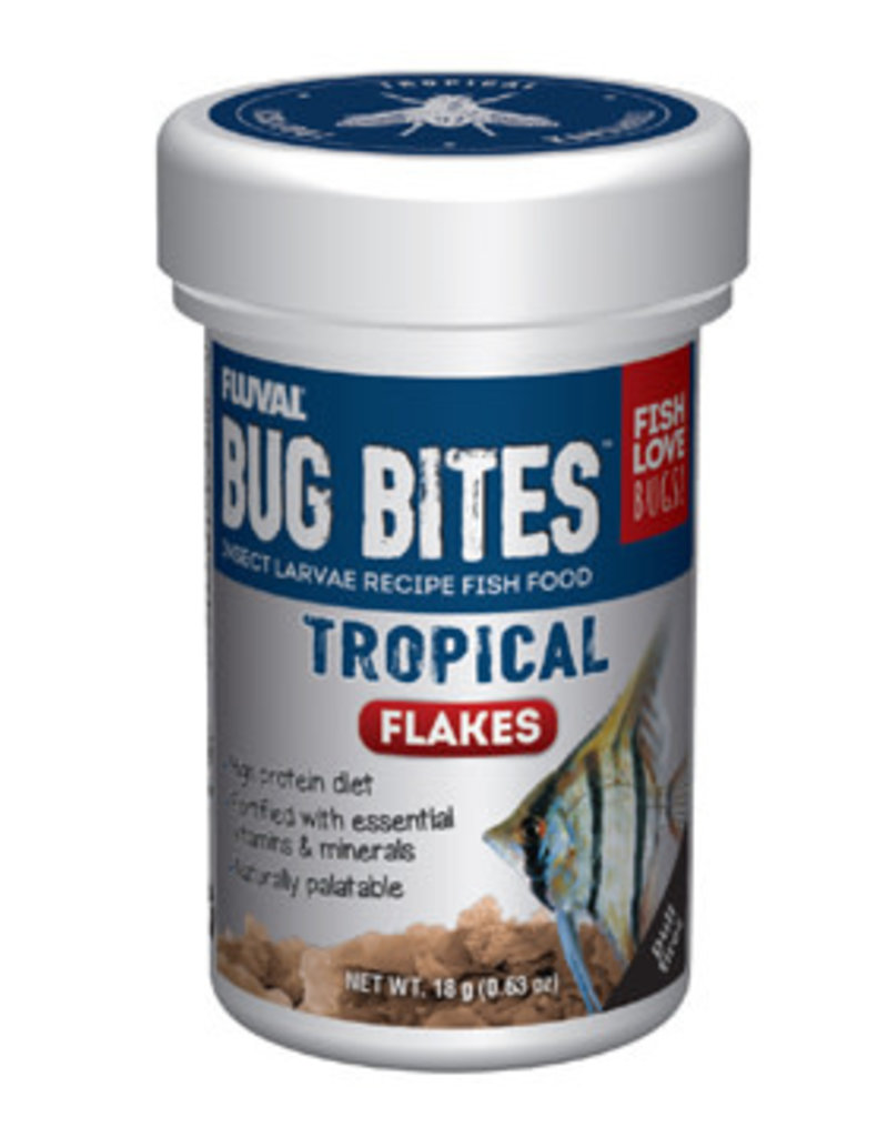 Fluval Fluval Bug Bites Tropical Flakes - 18 g (0.63 oz)