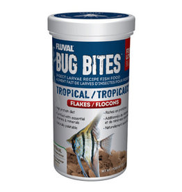 Nutrafin Fluval Bug Bites Tropical Flakes - 90g