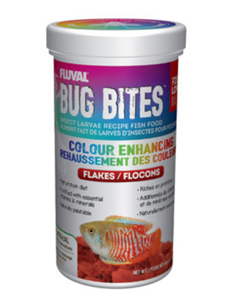 Fluval Fluval Bug Bites Colour Enhancing Flakes - 90 g (3.17 oz)