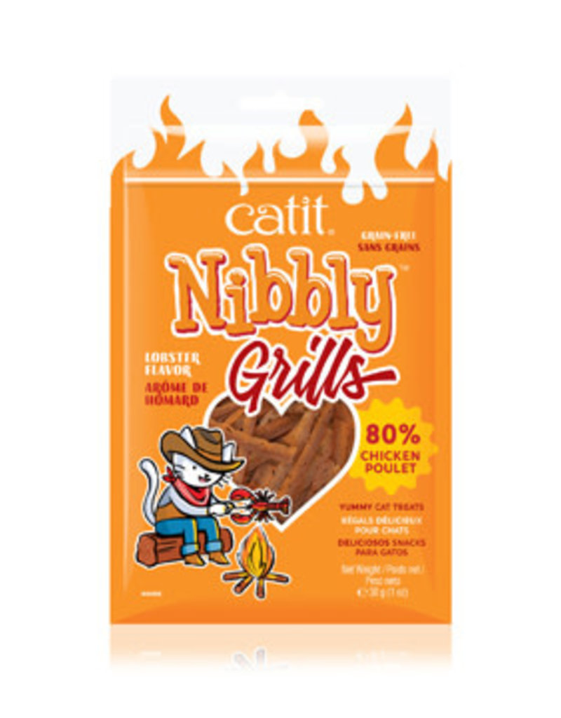 Catit Catit Nibbly Grills Chicken and Lobster Flavour - 30 g