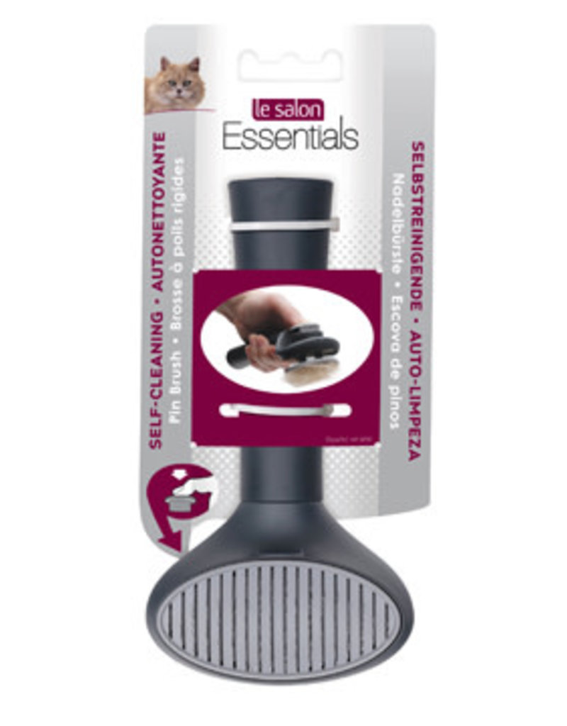 Le Salon Self-Cleaning Slicker Brush for Cats