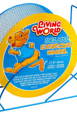 Living World Deluxe Exercise Wheel - Blue - 22.5 cm (9 in)