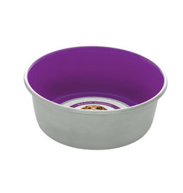 Dogit Dogit Stainless Steel Non-Skid Dog Bowl - Purple - 560 ml (19 fl.oz.)