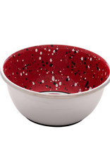 Dogit Dogit Stainless Steel Non-Skid Dog Bowl - Red Speckle - 500 ml (17 fl.oz.)