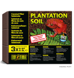 Exo Terra Exo Terra Plantation Soil - Bricks - 3 x 8 qt (3 x 8.8 L)