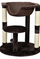 Bud-z Two Level Cat Tree with Suspended Bed Brown 66x66x73cm