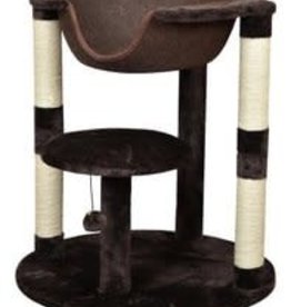 Bud-z Two Level Cat Tree with Suspended Bed Brown 66x66x73cm