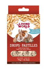 Living World Small Animal Drops Peanut - 75g