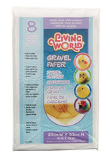Living World Gravel Paper - Small - 8 pack - 20 cm x 32.5 cm (8 x 13 in)