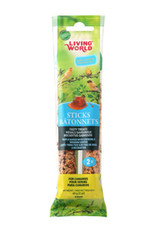Living World Canary Sticks Honey Flavour - 2 pack