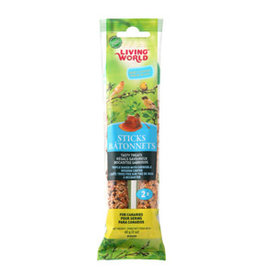 Living World Canary Sticks Honey Flavour - 2 pack