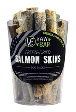 Vital Essentials VE Raw Bar Freeze Dried Salmon Skins - 1pc.