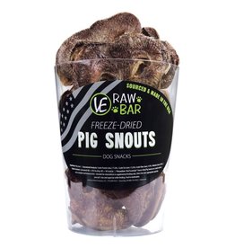 Vital Essentials VE Raw Bar Freeze Dried Pig Snouts - 1pc.