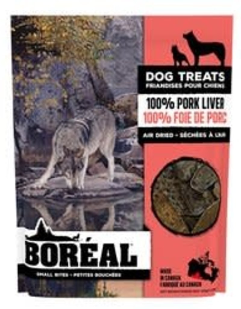 Boreal Small Bites Dog Treats 100% Pork Liver 45g