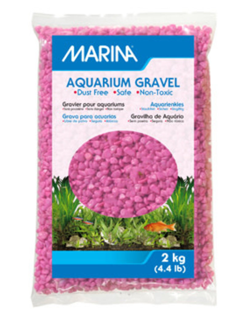 Marina Marina Pink Decorative Aquarium Gravel - 2 kg (4.4 lb)