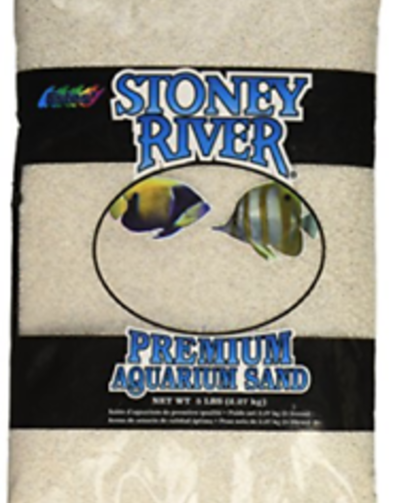 estes Estes Stoney River Premium Aquarium Sand - White - 5 lb