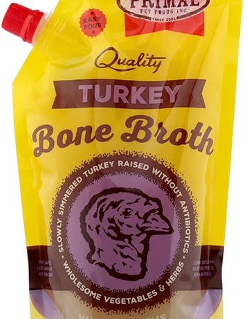 Primal Primal Turkey Bone Broth Dog 20oz
