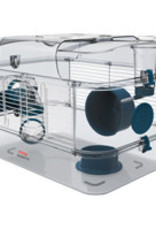 Zolux Zolux Rody3 Solo Hamster Cage - 1 Story - Blue - 16.14 x 10.62 x 11.02 in