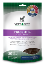 Vet's Best Vets Best Probiotic Soft Chews Dog 30pc.