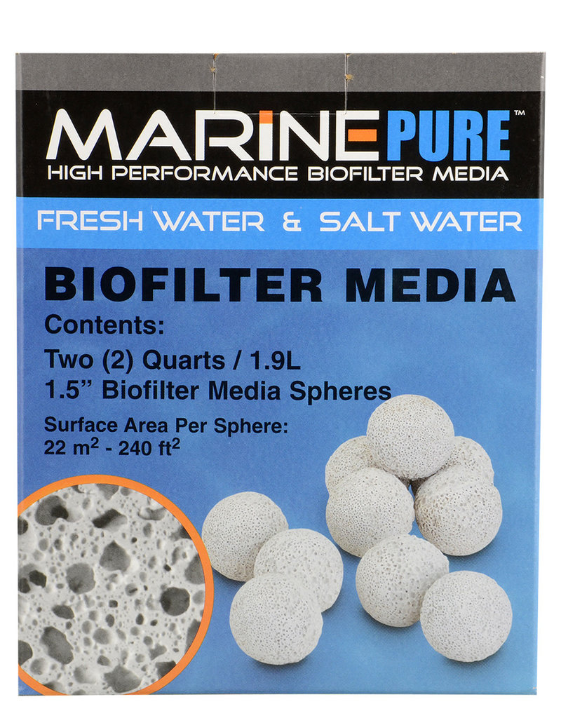MarinePure MarinePure Biofilter Media Spheres - 1.5" - 2 qt