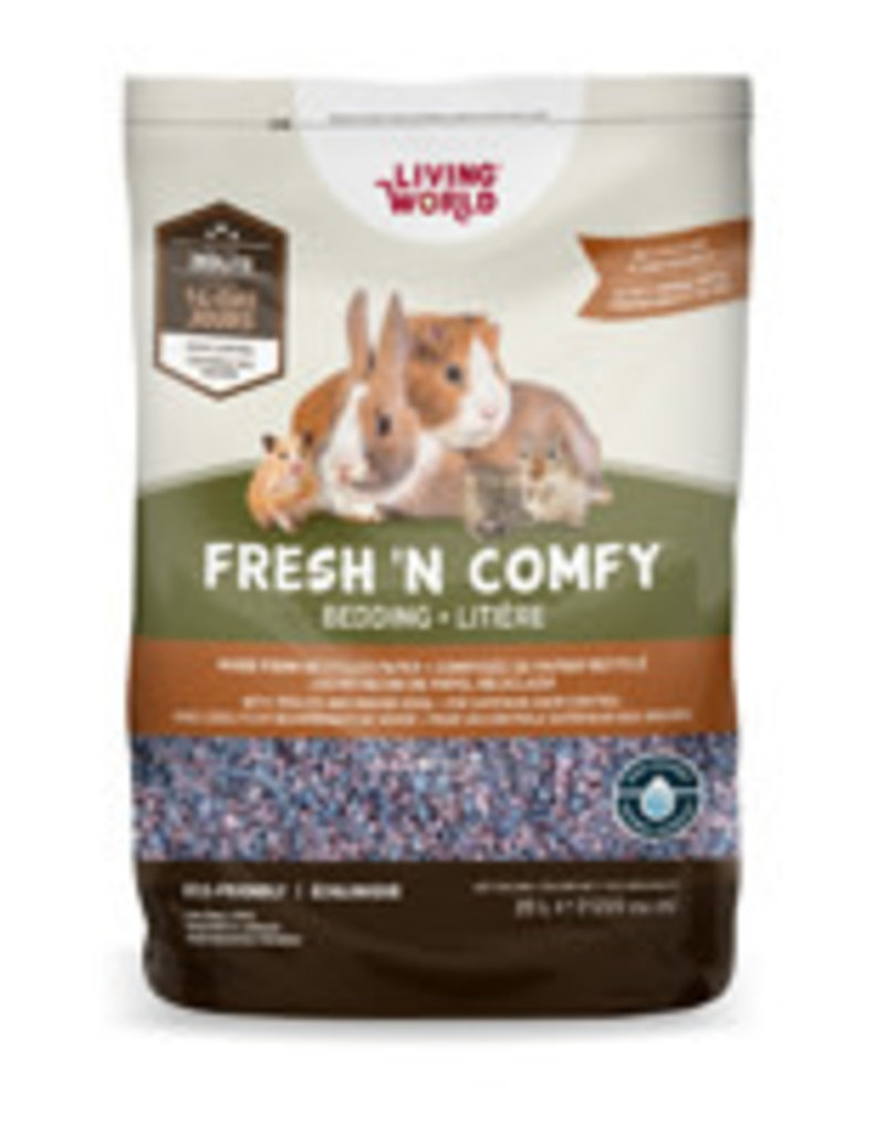 Living World Fresh ‘N Comfy Small Animal Bedding 20 L - Confetti