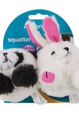 Aspen Pet Products Aspen Pet Squatter Panda & Rabbit Toy - Small Dog