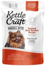 Kettle Craft Braised Beef Brisket - Small Bite Dog Treat 170g