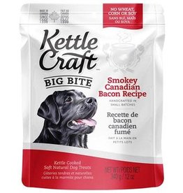 Kettle Craft Smokey Canadian Bacon - Big Bite Dog Treat 340g