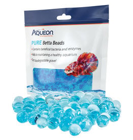 Aqueon Aqueon Pure Betta Beads - 350mL - Blue